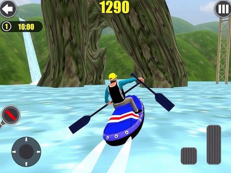 Ganges Rapids Rider Gameplay Screenshot